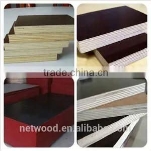 18mm Brown/black/ Film Faced Plywood Linyi China Factory thumbnail-3