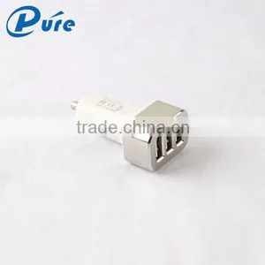 Factory Direct Supply 3 USB Car Charger Wholesale,Smart Car USB Charger for IPhone thumbnail-2