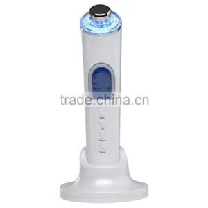 2016 5 in 1 Home Use Ultrasonic Ionic LED Light Therapy Equipment Ultrasonic Photon Galvanic Beauty Equipment thumbnail-4