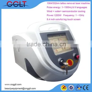 Q Switch Laser Machine Portable Nd Yag Facial Veins Treatment Laser Hair Removal Machine Naevus Of Ota Removal thumbnail-1