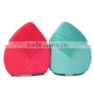 Face Skin Massage Machine Facial Cleaning Brush Silicon Ultrasonic Cleaning Machine thumbnail-1