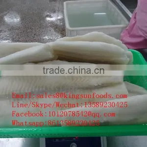 High Quality Light Salted Seafood Fish Saithe Fillet on Sale thumbnail-3