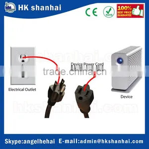 Hot New Products for 2016 SJT 3-Conductor NEMA 5-15P to NEMA 5-15R Heavy Duty AC Standard Power Extension Cord thumbnail-4