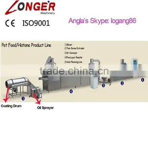 Pet Food Production Line|Dog Food Product Line|Puffed Food Making Machine thumbnail-1