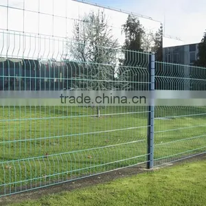 Easily Assembled Peach Post PVC Coated Fence Panel thumbnail-2