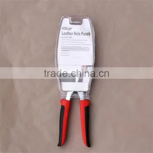 Wholesale 6 Sizes Iron Revolving Leather Hole Punch Hand Pliers for Punching Hole on Leather or Belt thumbnail-2
