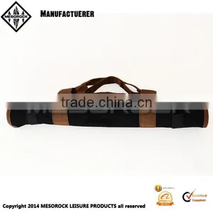 Oversize Capacity Canvas Heavy Timber Wood Tote Carrier Log Holder thumbnail-2