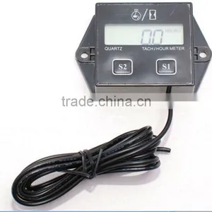 Tach Hour Meter for Motorcycle ATV Snowmobile Boat Stroke Gas Engine Generator HP-02-TACH thumbnail-1