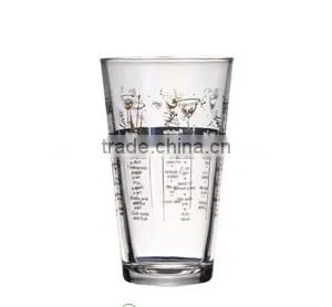 Brand-Name Mixed Drink Recipe Glasses, 16 Oz. thumbnail-1