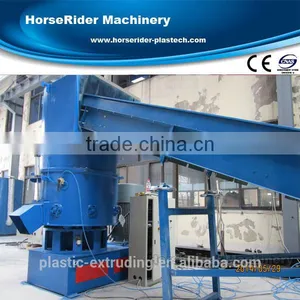 Zhangjiagang LDPE PE Non Woven PP PET Fiber Agglomerators Agglomerating Granulator Machine thumbnail-1