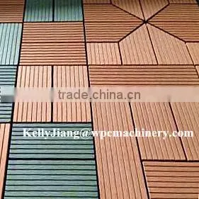 WPC Wood Plastic Composite Floor Panel Making Machine Production Line thumbnail-1