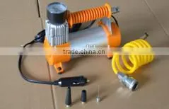 H30350 Portable Car 12V Air Compressor Gauge Tire Tyre 100 PSI Inflator Pressure Pump thumbnail-1