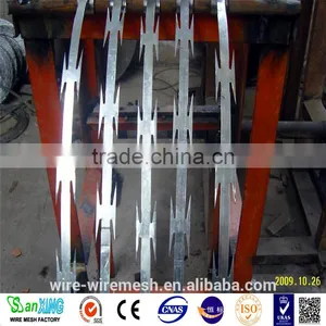 Electric Galvanized Razor Barbed Wire Price For Sales thumbnail-5