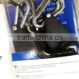Heavy Duty Hanger Yoyo, Rope Ratchet Yoyo Plastic Wheel, Horticulture Reflectro Hangers thumbnail-2