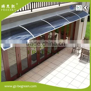 Sun Shade Rain Protection Light Weignt Plastic Window Awning thumbnail-5