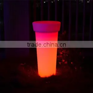 Plastic Solar Led Flower Pot Light Stand Design High Quality thumbnail-2