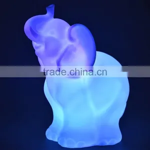 Color Changr Like a Rainbow Night Lamp Elephant Night Light Kids Night Lamp thumbnail-5