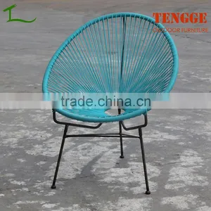 Outdoor and Indoor Furniture Syntheric Round Wicker Acapulco Chair thumbnail-1