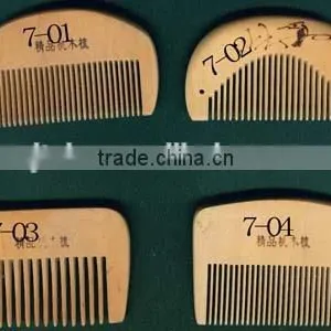 Peach Small Beard Comb thumbnail-1