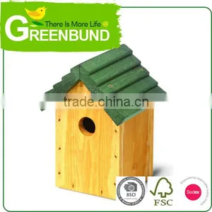 Stand Wooden Bird House Feeder Decorative Camera Wild Bird Care thumbnail-1