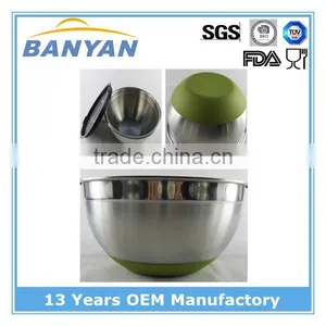 Food Grade Stainless Steel Salad Bowl, Bowl Stainless thumbnail-1