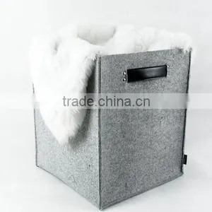 2017 Cheap Promotion Foldable Factory Price Felt Storage Bin Bag thumbnail-6