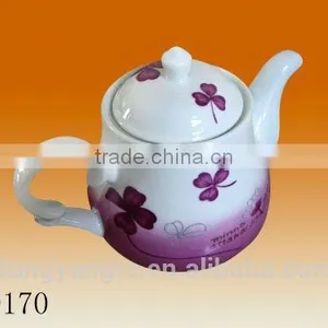 Factory Direct Manufacturer Wholesale Color Glazed Painting 600ml Porcelain Ceramic Chinese Tea Pot thumbnail-5