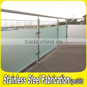 Modern Design Stainless Steel Decorative Outdoor Free Standing Handrails thumbnail-1