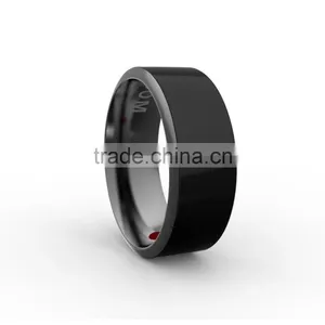 2016 New Generation Smart Ring Jewelry Factory Price Customized Nfc Smart Ring Mens and Womens Rings Size Available thumbnail-4