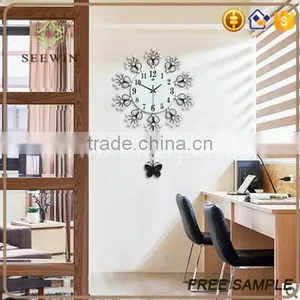New Design Mute Hanging Wall Clock Decoration thumbnail-5