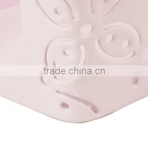 Pink Arc-shaped Metal Punched Office Desktop Note Holder thumbnail-3