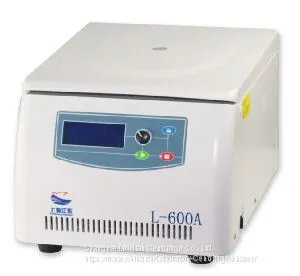 Lab Centrifuge 6,000rpm Angle Rotor Medical Centrifuge LCD Display 24 x 5m (L-600A) thumbnail-1