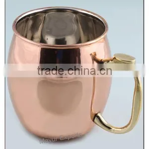 Moscow Mule Copper Mug With Coin Handle thumbnail-1