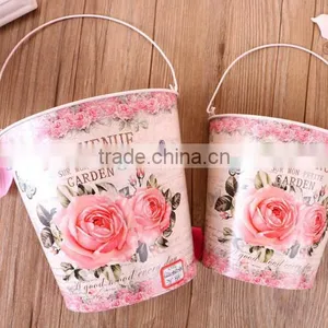 Hanging Planter Metal Wall Flower Pot Holder Home Wall Mounted Flower Pot thumbnail-2