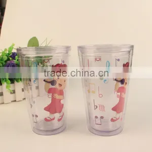 Drinkware Gift Acrylic Cup With Insert 16 oz for Promotional thumbnail-1