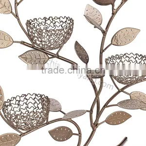 Metal Jewelry Tree Display Stand With 3 Bird Nest thumbnail-5
