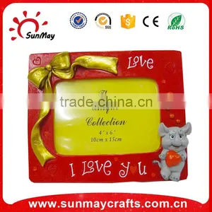 5" Rectangle Polyresin Photo Frame thumbnail-1