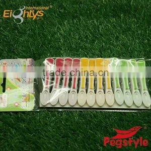 Wholesale Household Items Products TPR Color Pins Plastic Clothes Pegs thumbnail-1