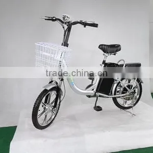 CE 36V 18 Inch Carbon Steel Electric Bike e City Cycle Electric Bike thumbnail-5