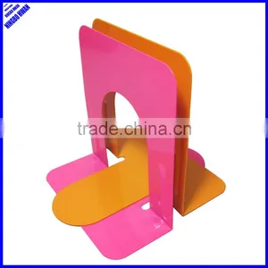 High Quality Colored Classic 5" Metal Library Bookends thumbnail-1