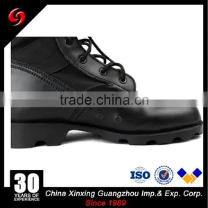 Saudi Arabia Army Genuine Leather With Polyester Oxford Jungle Military Boots thumbnail-2