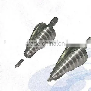 Hss Step Drill Bits With Hex-Shank For Wood thumbnail-1