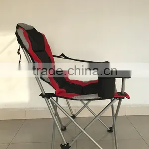 Deluxe Padded Reclining Adjustable Camping Beach Fishing Chair thumbnail-2