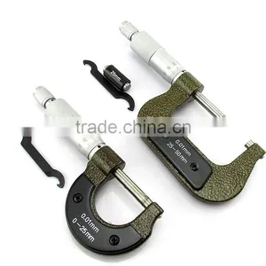 25mm to 50mm Ratchet Micrometer, Good Packing Student Tools Micrometer thumbnail-4
