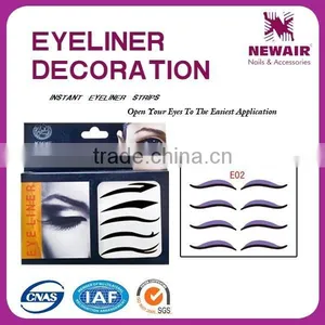 Joyme Wholesale High Quality Eye Tattoo Strips Eco-friendly Eyeliner Sticker thumbnail-1