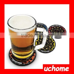 UCHOME 2017 New Silicone Coasters Dart Board Drink Coasters Beverage Cup Mats thumbnail-1