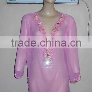 Polyester Kurtis thumbnail-1