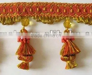 Curtain Fringe With Beads thumbnail-1