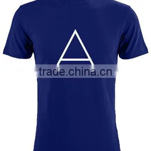 2016 100% Cotton T Shirt Print With Triangle Hugo Summer Style Short Tee thumbnail-4