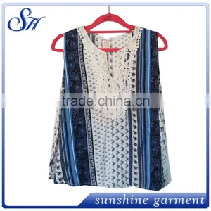 Ladies Lace Tank Top thumbnail-1